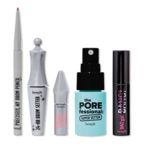 NWT 6 piece Benefit Cosmetics travels bundle
